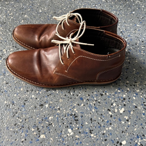 Steve Madden brown leather chukka boot main image 4